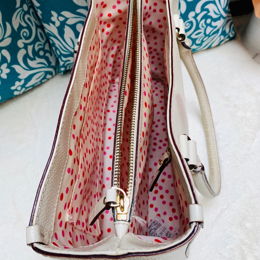 Kate Spade Ivory Leather Bag with Wallet - Picture 8 of 15
